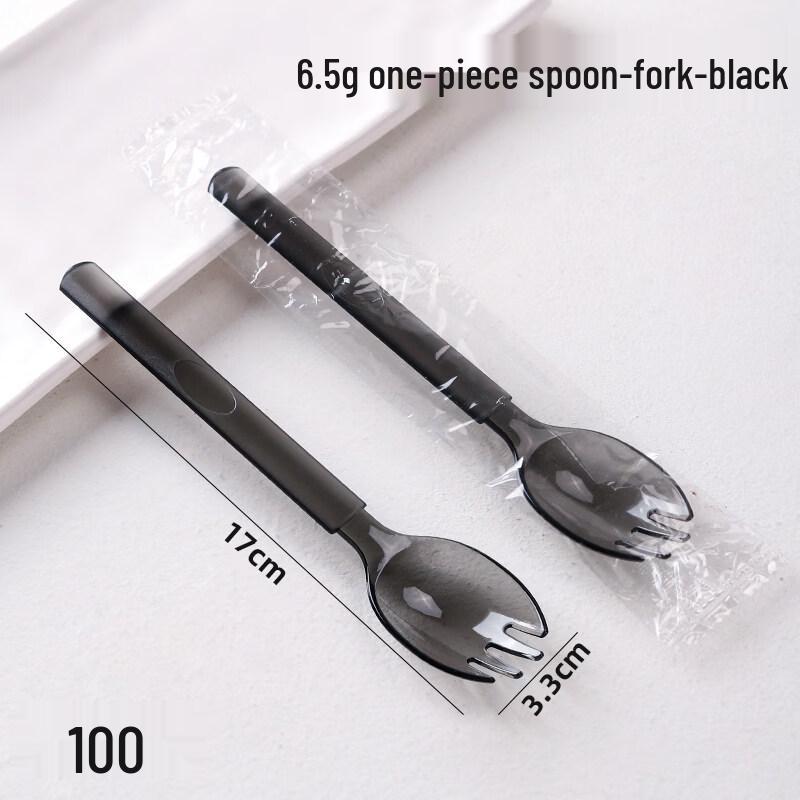 Disposable Integrated Fork Spoon