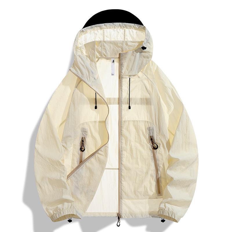 Men's Ice Silk Lightweight Summer UV Protection Jacket