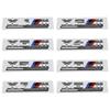 ABS Competition Car Trunk Badge Emblem Thunder Edition Sticker For BMW M logo 1m 2m 3m 4m 5m 6m 7m 8x1m X2M X3M X4M X5M X6M X7M