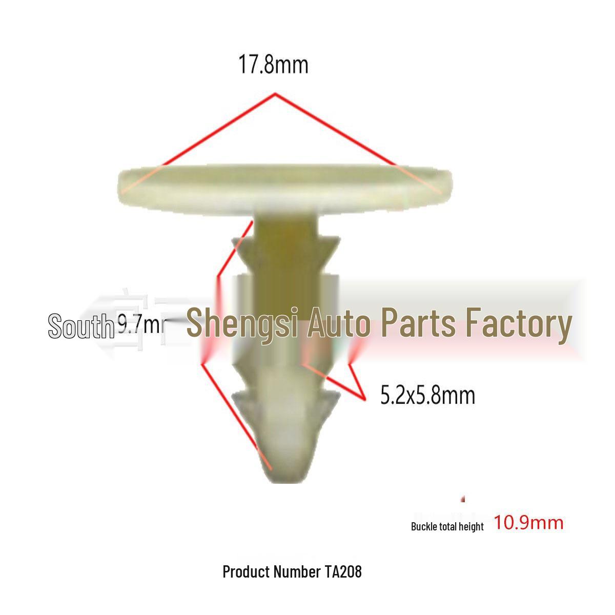 

GM Interior Trim Fixing Rivets & Nylon Clips Accessories 10000 Pieces