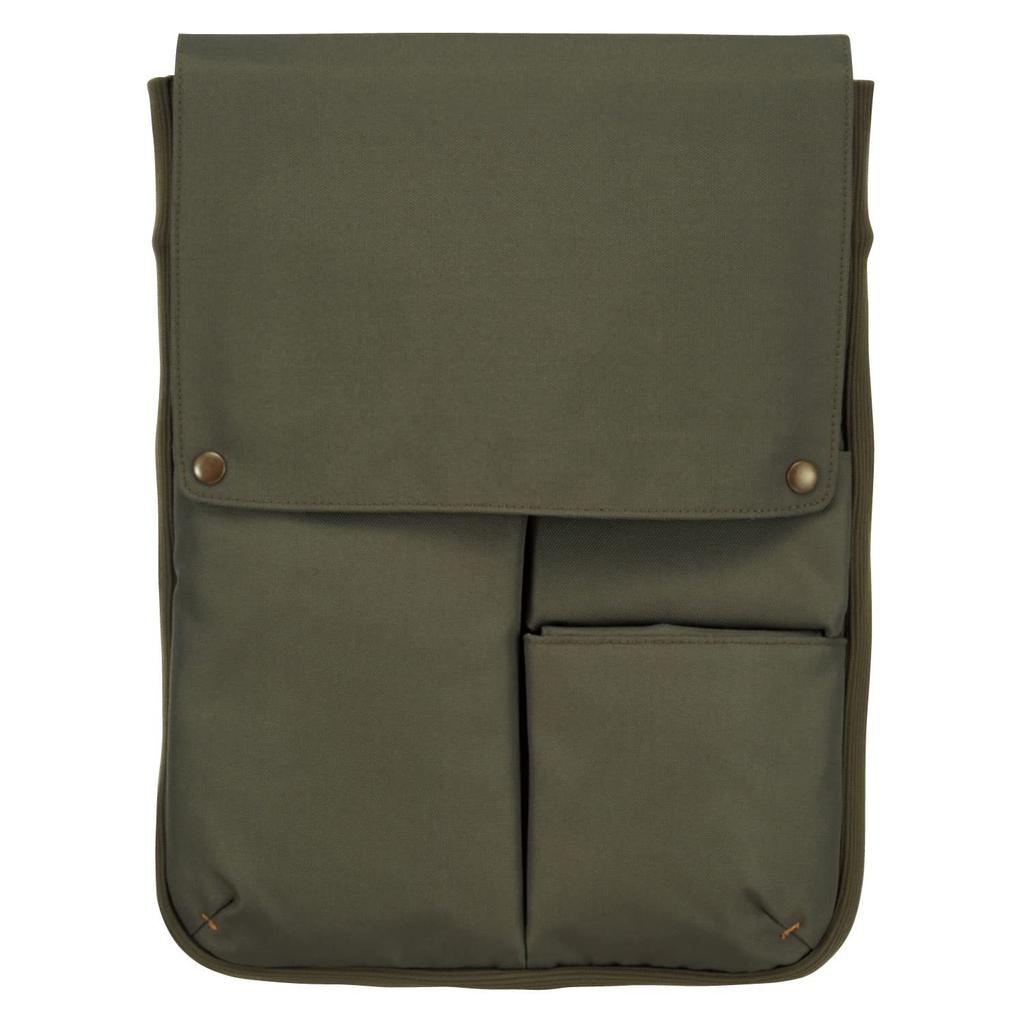KOKUYO Laptop Clutch A4 Olive Bag-in-Bag Bag, 13.3-inch, Bag, Vertical, Business, BIZRACK, Green, KAHA-BRB135DG