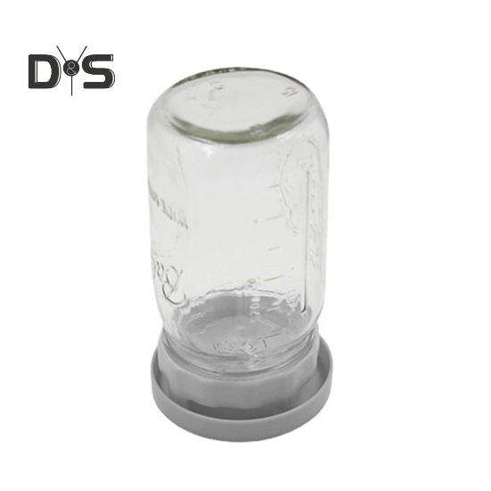 2Pcs Stainless Steel Sprouting Lids for Mason Jars Wide Mouth Mason Jar Screen Lids for Sprouting Kit Germination Cover Sprout Maker BPA-Free
