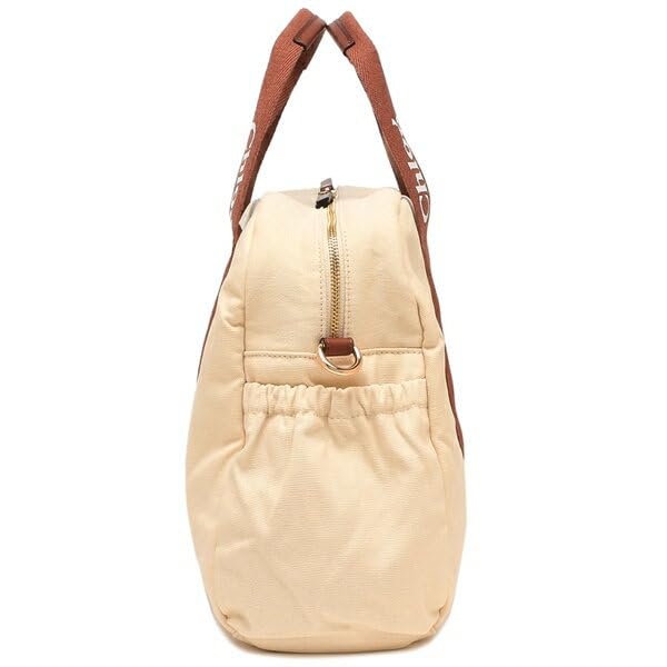 Chloe Boston Shoulder Changing C20190 148 Bag, Bag, Mother's Bag, Bag, Beige/Brown, Women's, [Item]