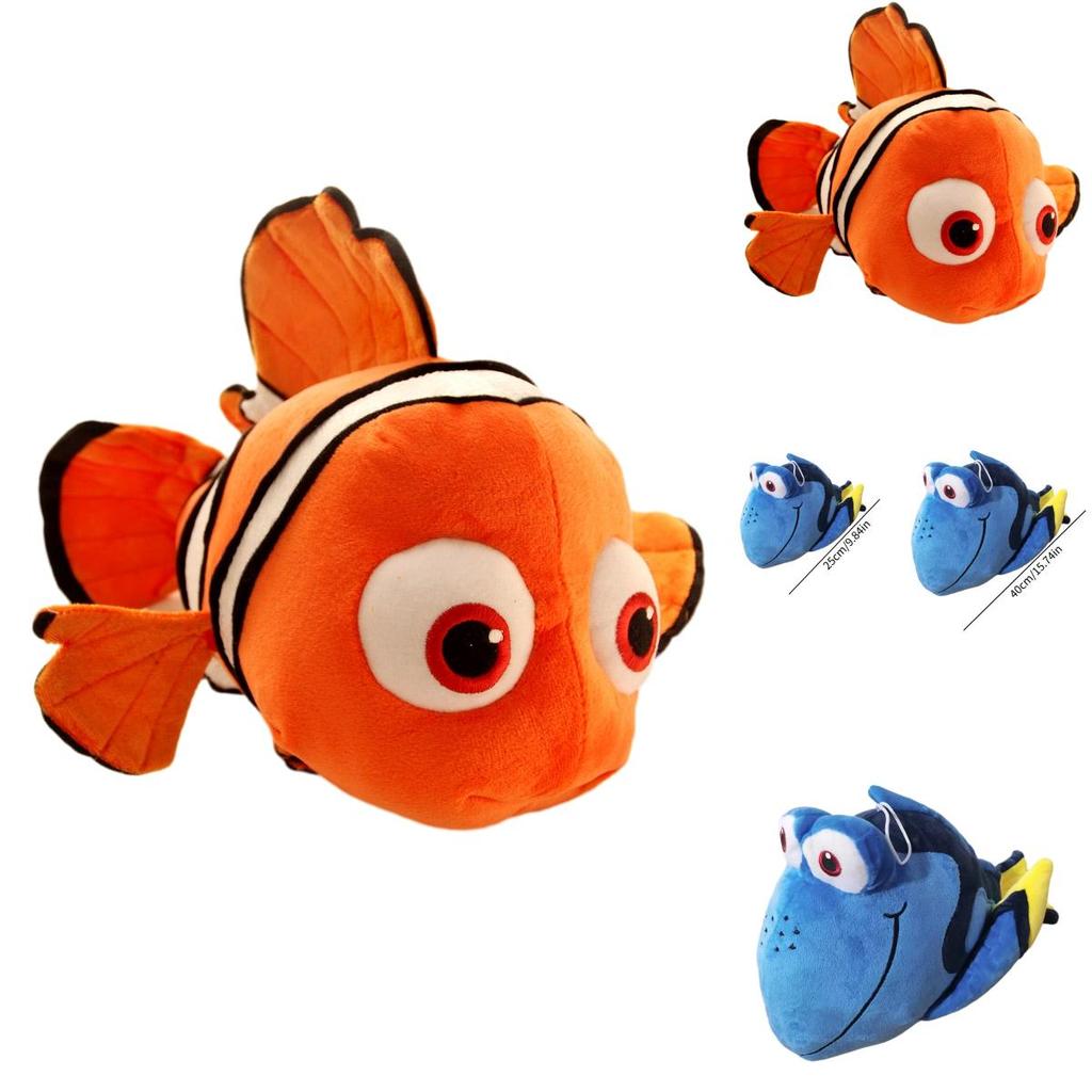 Cute Finding Nemo Clownfish Plush Toy Dory Fish Doll Perfect Birthday Gift For Kids