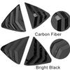 For Mazda CX-5 CX5 2017 2018      Car Rear Window Louver Shutter Cover Exterior Side Vent Scoop Trim Sticker