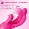 Wiggle Finger Vibrator G-Spot Vagina Vibrator Clitoris Stimulator 3 In 1 Female Masturbation Adult Goods Sex Toy for Women