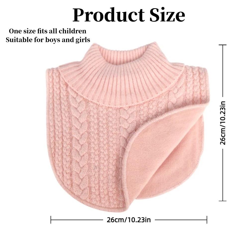 Windproof Children's Scarf Warm Neck Warmer Fashion Turtleneck  Boys Girls