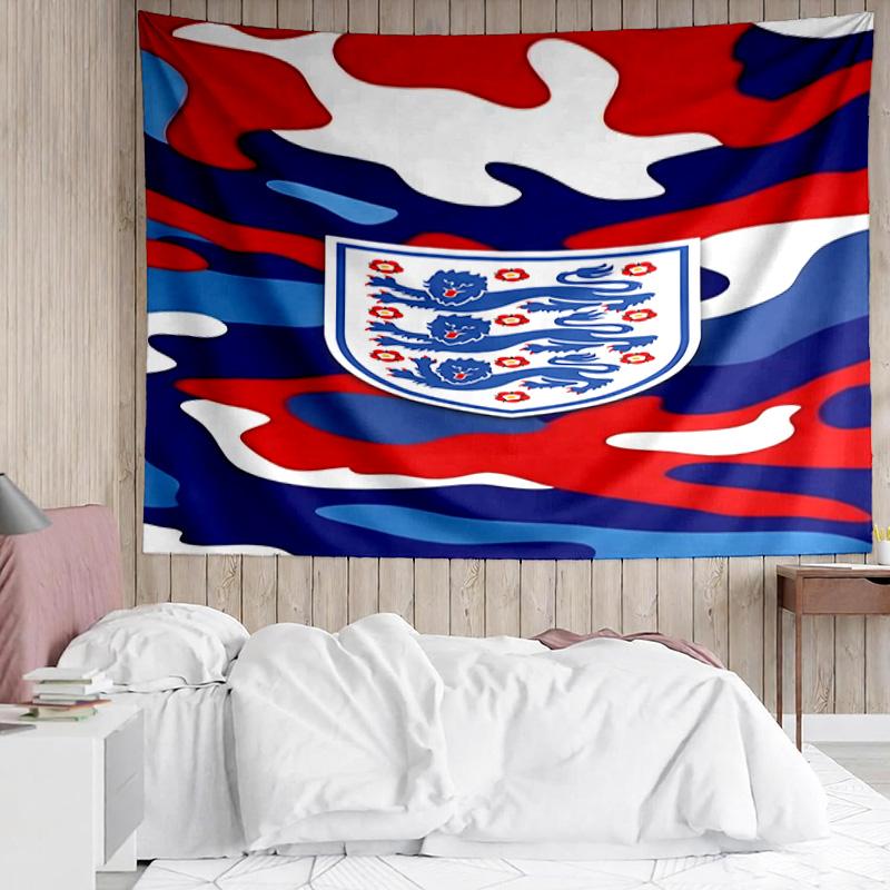 England Coat Of Arms Tapestry, Unique Design Tapestry, Suitable for Bedroom,Livingroom, Playroom,Heartwarming Fan Holiday Gifts
