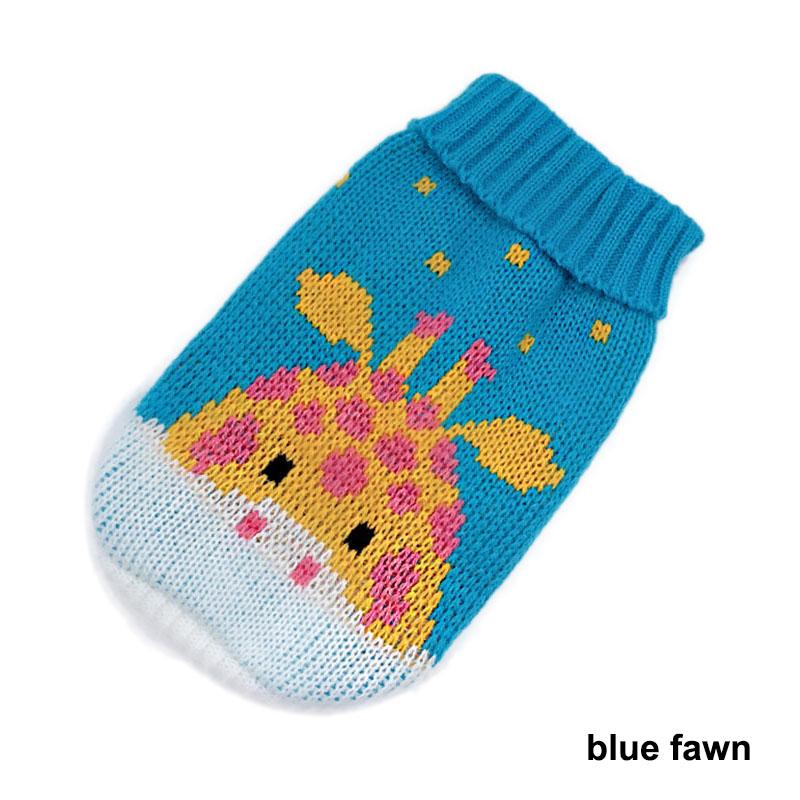 Warme Haustierkleidung für Katzen, Pullover für kleine Hunde, Kapuzenpullover, Mantel, Winter, gestrickte Haustierkleidung für Hunde, Chihuahua, Cartoon-Kostüm