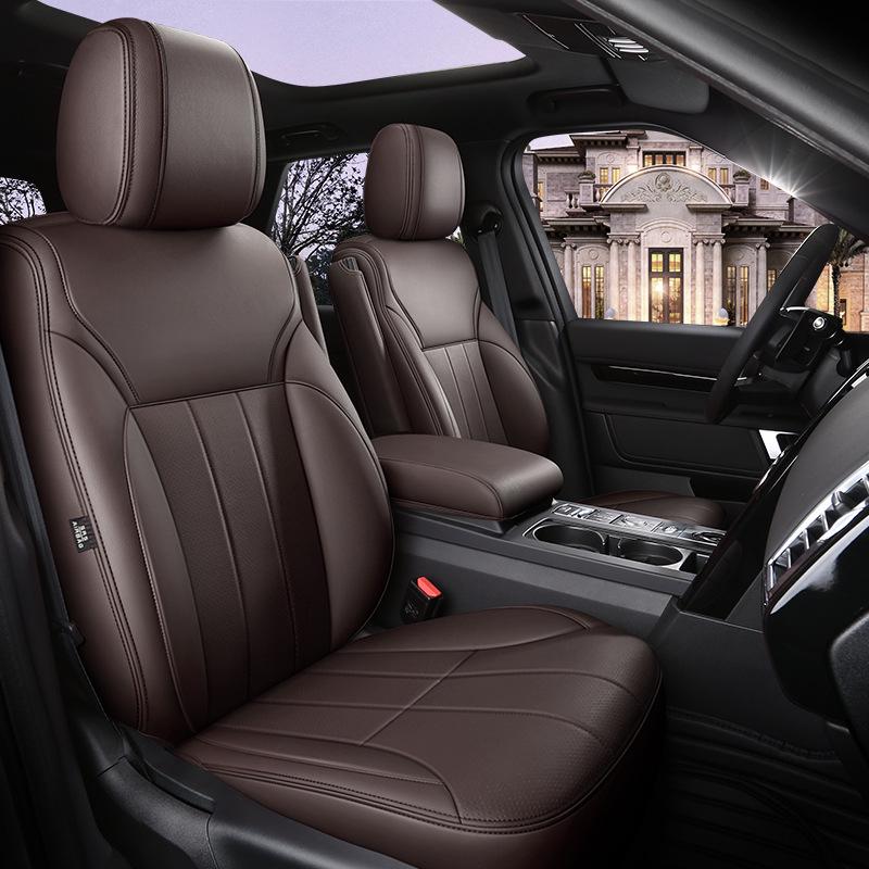 All-Season Universal Leather Seat Cover, Wear-Resistant, Full Coverage, Fits All Car Models