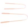 1Pc Copper Tongue Scraper Cleaner Scraper  Toothbrush Dental Oral Care Hygiene Health Care Tool For Men Women