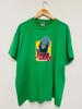 Vintage 90s Less Than Jake : General Ape Ska Punk Music T-Shirt / Skate Punk / Punk Rock / Tour / Punk / Streetwear / Green / XL