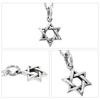 [Shinjuku Gin no Kura] Hexagramme Étoile Hexagramme Argent Sterling 925 Pendentif Top, Étoile de David, Style Juif, Simple