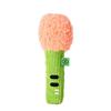 Cat Toy Funny Microphone Chewable Teething Toy Cat Mint Sound-producing Plush Toy