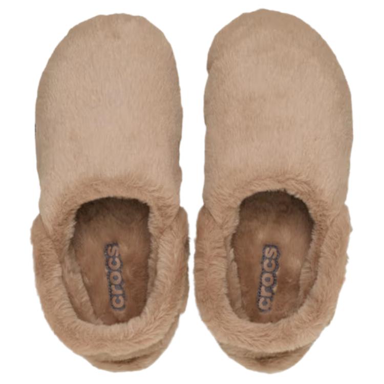 Crocs Unfuggetable Clog Comfortable Simple Anti-Wear Closed-Toe Slippers Unisex clogs Brown 211116-2JJ