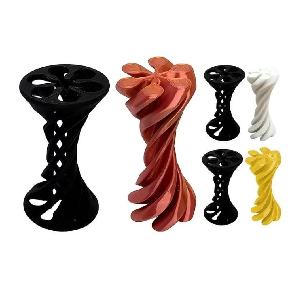 Decorative Ornaments 3D Printed Spiral Cone Toy Math Games Helix Screw Toy  for Kids