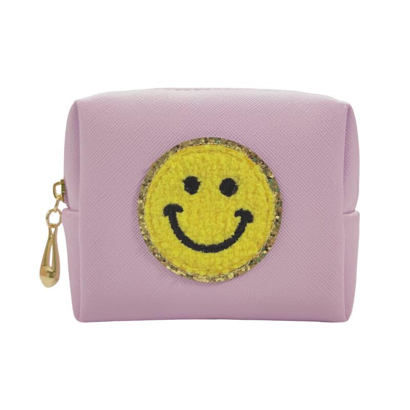 Miling Embroidered Letter Cosmetic Bag