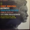 LP Record LUDWIG VAN BEETHOVEN  RUDOLF SERKI  Third Piano Concerto  Choral Fanta MS6616 Columbia Master US Classical Used