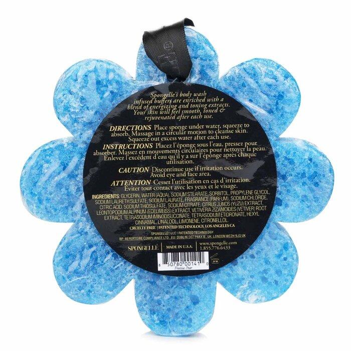 SPONGELLE Wild Flower Soap Sponge - Freesia Pear (Blue)