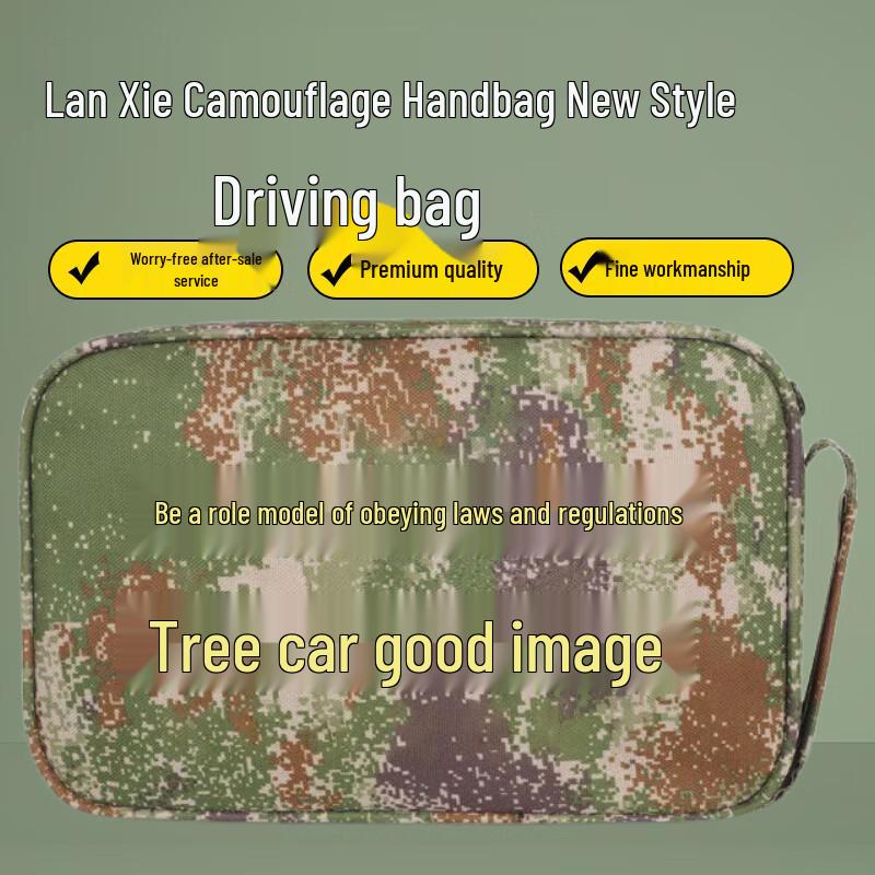 

Lanchan Camouflage Travel Document Organizer