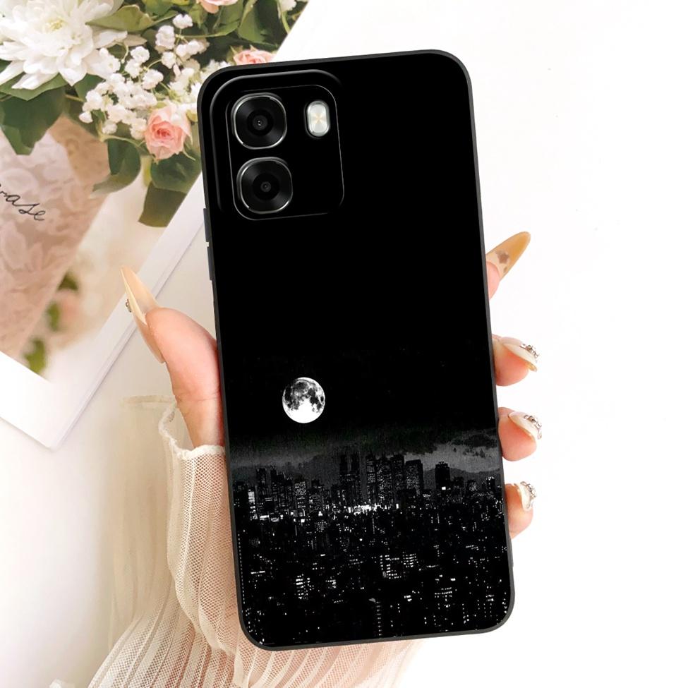 For Oppo A6x 4G CPH2819 5G CPH2783 Phone Case For Oppo A6x Cover Cute Kawaii Luxury Fashion Flowers Cool Painted Silicone Casing
