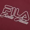 FILA Fashion Casual Fleece Hooded Sweatshirt Women tops Rose-Red F11W519218FWI