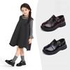 New Style Girls' Shoes - Children's Soft-soled Retro Round-toe Flat Shoes