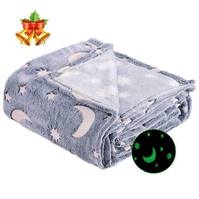 Flannel Blanket Luminous Blanket Children's Blanket Napping Blanket Coral Fleece Air Conditioning Blanket