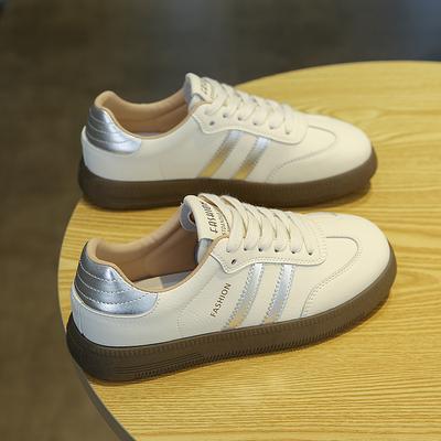 Retro Shoes Women's 2025 Spring New Comfortable Board Shoes Versatile Casual Sports Shoes Board Shoes