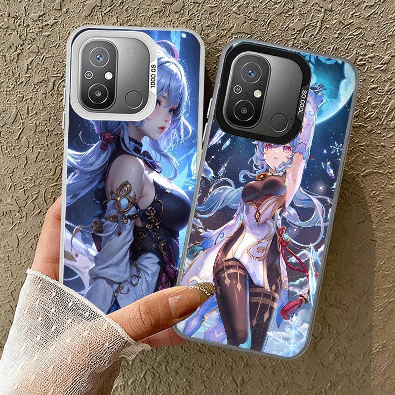 Genshin Impact Ganyu Shockproof Phone Case for Xiaomi Poco X7 X6 X5 X3 Pro F7 Ultra M8 Redmi 15C 15 14C 13C 12C 10C 13 12 10