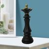 Resin Chess Pieces Statues Figures Chess Game Figurine Pieces International Chess Game Accessories for Home and Desk TV Cabinet