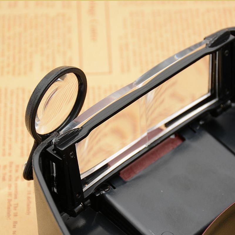 Head Mounted Led Light Reading Electronic Repair Magnifying Glass Abs Resin Acrylic Lens