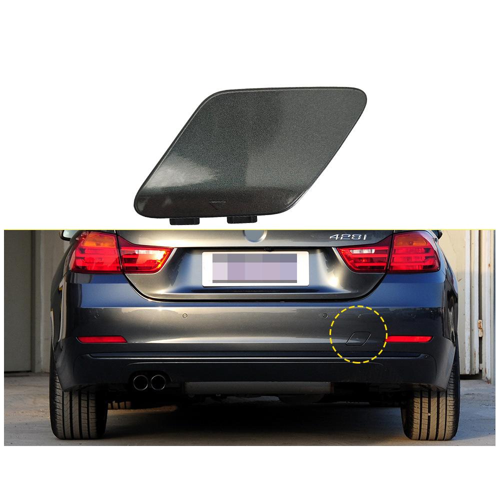 

For BMW 4 Series Rear Bumper Trailer Cover F32 F33 F36 Rear Towing Hook Cover 51127362264 2014- сірий