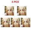 1~10PCS Christmas Headbands Sequins Reindeer Antlers Ears Hair Clips For Women Girl Halloween Party Cosplay Light Headdress