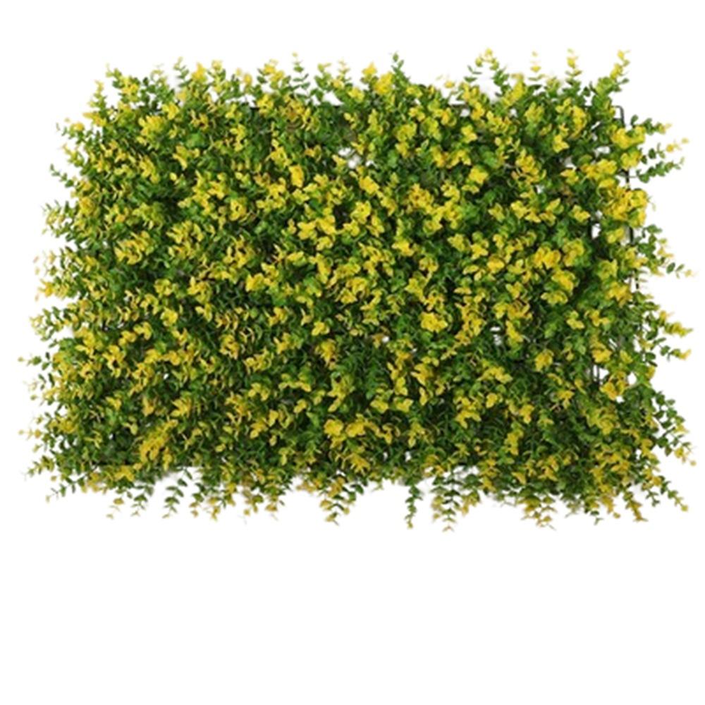 Plastic Lawn Artificial Plant Wall Panel UV Resistant Fake Lawn Carpet  Party Decor