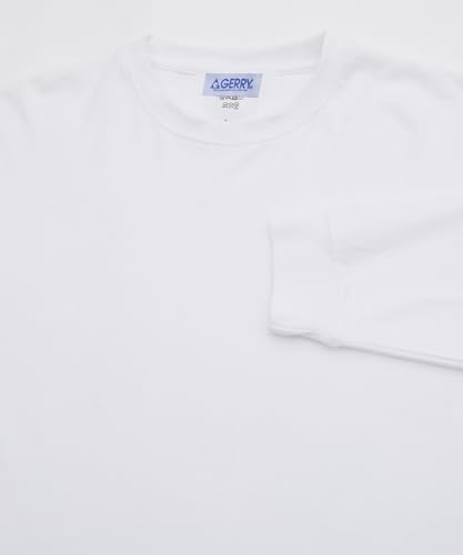 Improbes Casual [GERRY] Custom Diamond Patch Long Sleeve T-Shirt, Men's, Purple