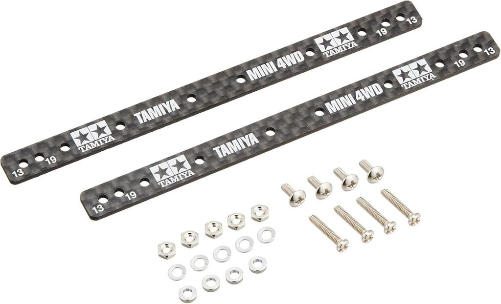 Tamiya Mini 4WD Parts Series 497 HG Roller Carbon Plate 15497 Grade-Up No. 13/19mm Multi-Reinforcement (1.5mm)