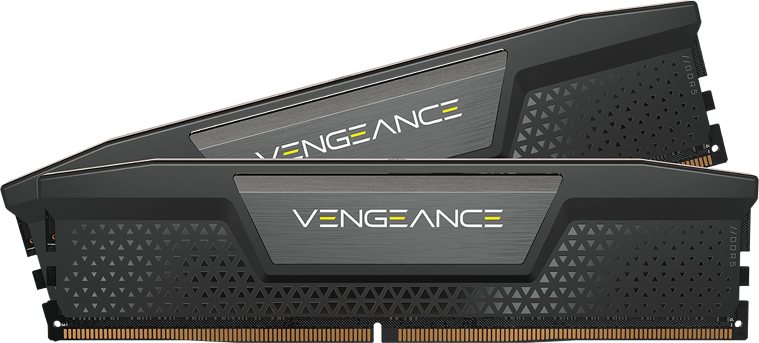 

CORSAIR DDR5-6400MHz Desktop PC Memory VENGEANCE DDR5 Series Intel XMP Memory (PC5-51200) 64GB Black [32GB x 2] CMK64GX5M2B6400C32 чорний