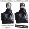For Opel Vectra C B Corsa Astra G SIGNUM Combo 02-05 Manual 5 6 Speed Car Gear Shift Knob Lever HandBall With Gaiter Boot Cover