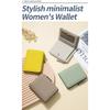 Japanese Style Genuine Leather Slim RFID Wallet for Women - Compact Zippered Coin Purse & Card Holder with Large Capacity (New Design)