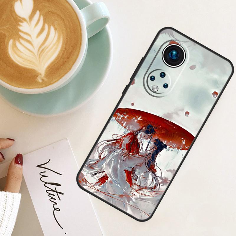 

Anime Tian Guan Ci Fu For Huawei P40 P20 P30 P60 Pro Nova 5T 9 P Smart Honor Magic5 Lite 50 70 90 X8 X8a X9a Case Honor 50