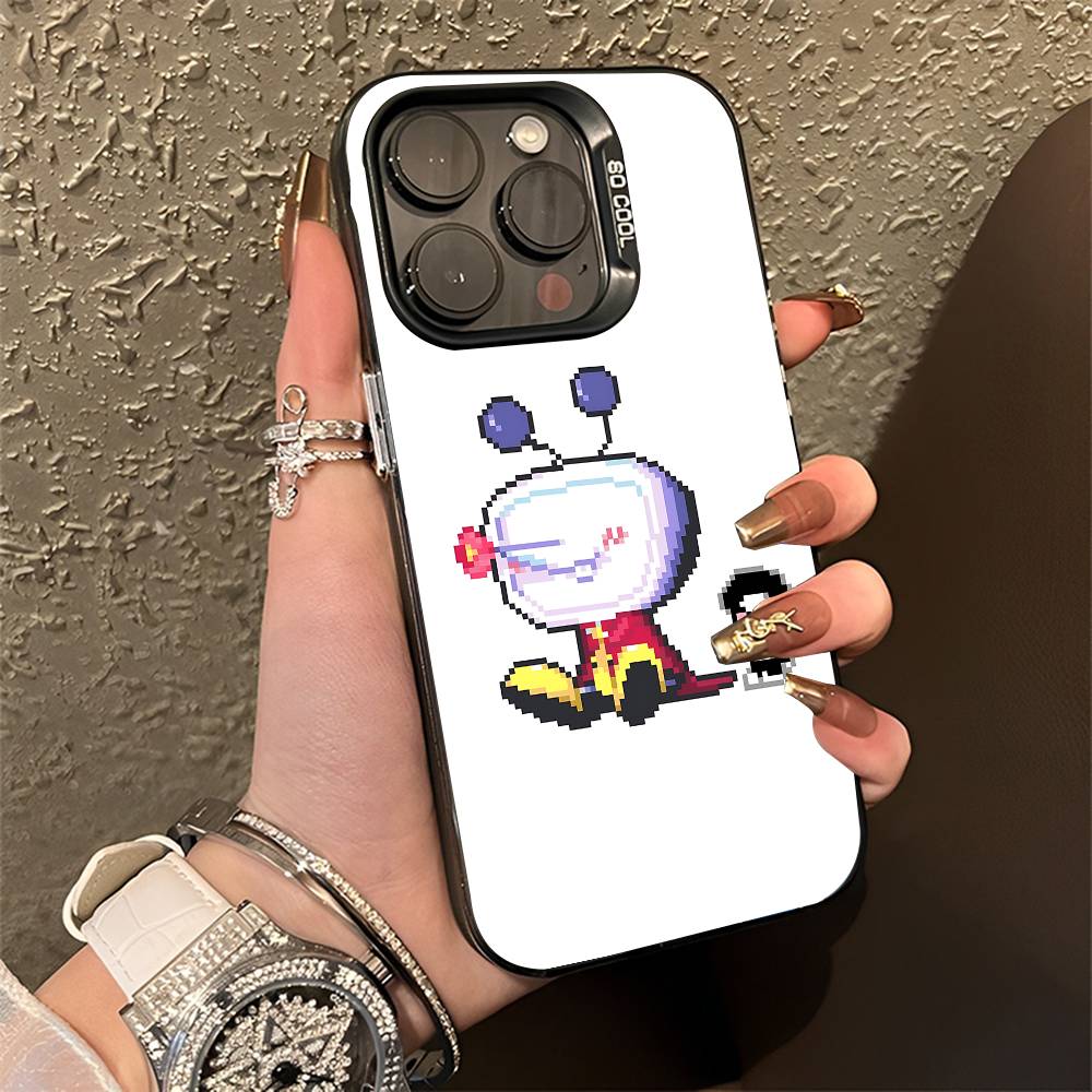 Tenna D-DeltaruneS Phone Case For iPhone 15,17,11,14,13,16,12,E,Max,Plus,Air,Pro,Mini Black Matte Cover