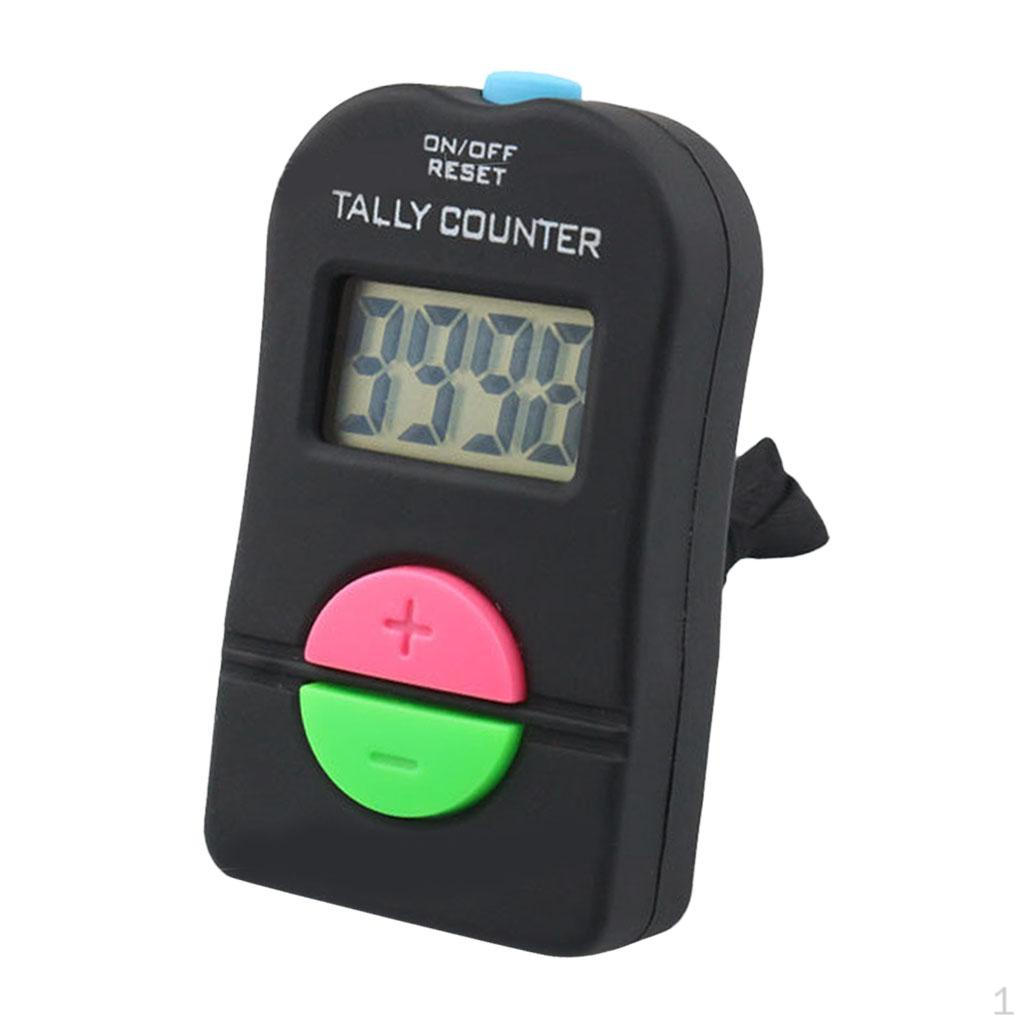 

Цифровой ЖК-электронный счетчик пальцев для гольфа,