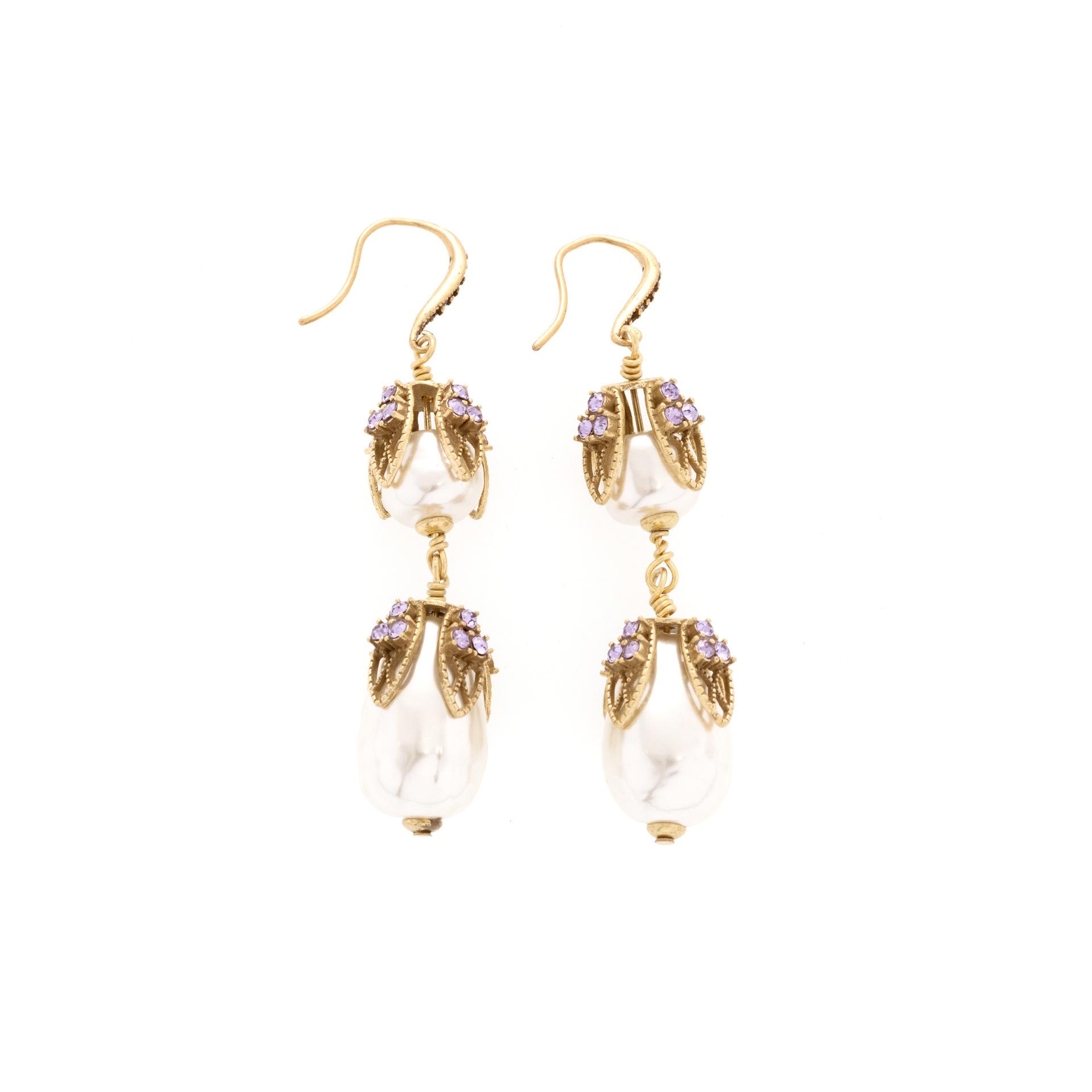 

Temperament High-End Glazed Pearl Earrings, Personality Light Luxury High-End Ear Hooks Full Of Diamonds, Water Drop Earrings, Earrings.