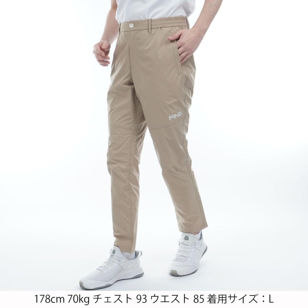 [Pin Apparel] Men's Tapered Pants (All-Directional Stretch)  Golf  621-5131207 040Beige LL