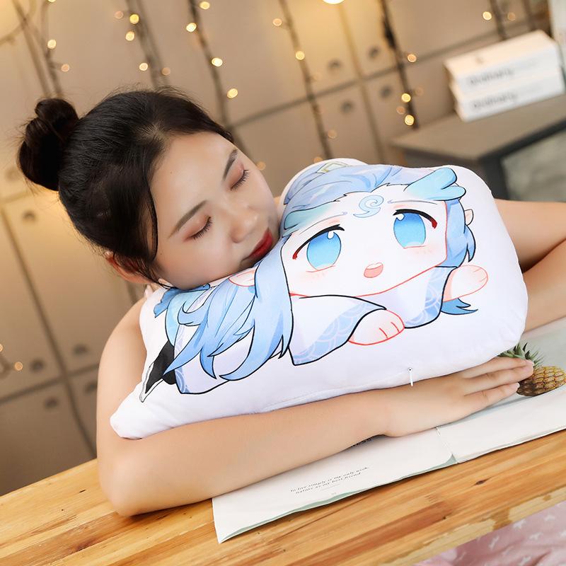 Chinese Animation Nezha Ao Bing Pillow Doll Nezha Doll Two-dimensional Pillow Nezha Devil Child Doll