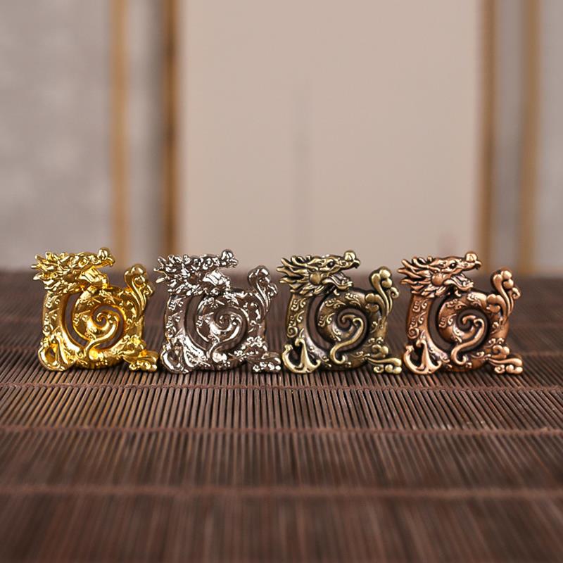 Incense Plate Mine-hole Incense Holder Brass Incense Burner Teahouse Zen Buddhist Supplies Incense Stick Portable Creative Cute