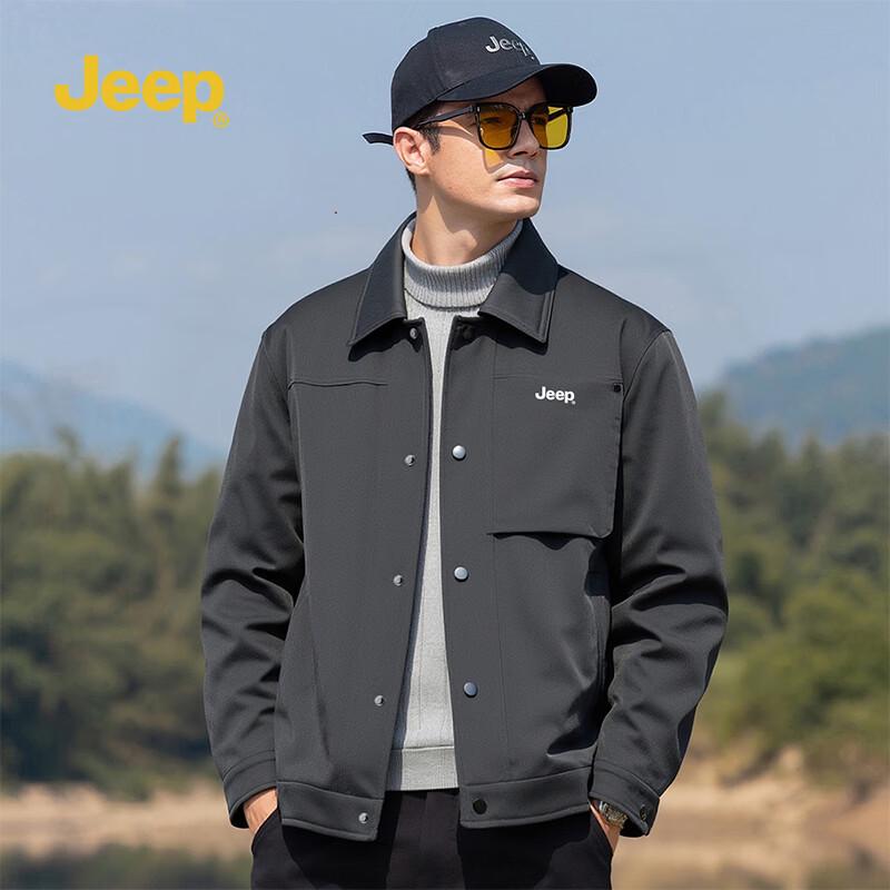 JEEP Men's Waterproof Outdoor Retro Jacket