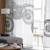 Motocykl Transport Okna Zasłony Salon Tiulowe Zasłony Wystrój Kuchni Dzieci Pokój Zasłony Obróbka Okna