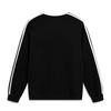 Li-Ning Comfortable Simple Letter Versatile Round Neck Fleece Loose Casual Warm Sweatshirt Unisex sweatshirt Black AWDVC87-2